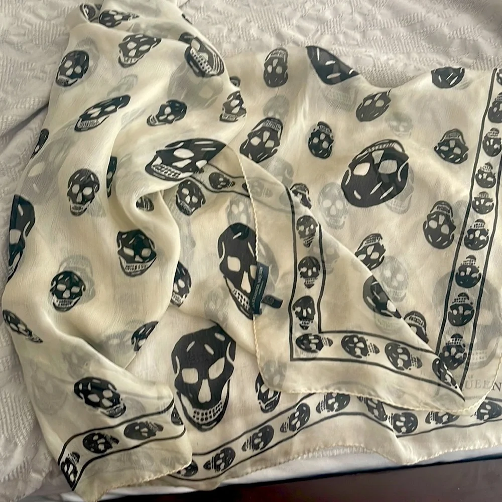 Authentic Alexander McQueen scarf - Picture 1 of 4